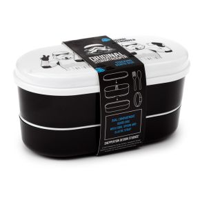 Boite Repas Bento Compartimentée avec Fourchette & Cuillère The Original Stormtrooper Boite Repas Bento Compartimentée avec Fourchette & Cuillère The Original Stormtrooper