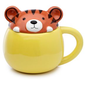 Mug avec Couvercle Adoramals - Tigre Mug avec Couvercle Adoramals - Tigre