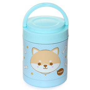 Pot à Collation Isolé ou Boîte Repas en Acier Inoxydable 400ml - Chien Shiba Inu Pot à Collation Isolé ou Boîte Repas en Acier Inoxydable 400ml - Chien Shiba Inu