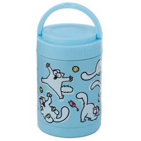 Pot à Collation Isolé ou Boîte Repas en Acier Inoxydable 500ml Simon's Cat 2021 - Chat Pot à Collation Isolé ou Boîte Repas en Acier Inoxydable 500ml Simon's Cat 2021 - Chat