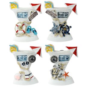 Aimant Souvenir Bord de Mer - Cocktail Aimant Souvenir Bord de Mer - Cocktail