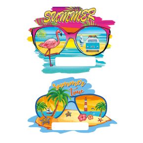 Aimant Souvenir 3D Bord de Mer - Lunettes de Soleil Aimant Souvenir 3D Bord de Mer - Lunettes de Soleil