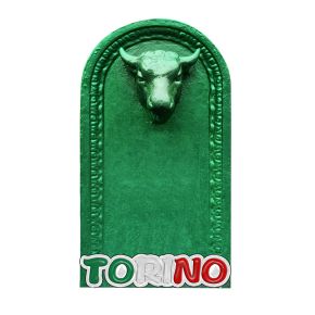 Aimant Souvenir 3D - Turin Fontaine Turet Aimant Souvenir 3D - Turin Fontaine Turet