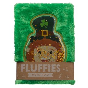 Grand Bloc-note Peluché Fluffies Leprechaun - Farfadet Grand Bloc-note Peluché Fluffies Leprechaun - Farfadet