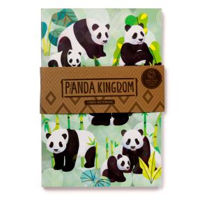 Bloc-notes A5 en papier recyclé - Panda Kingdom Bloc-notes A5 en papier recyclé - Panda Kingdom