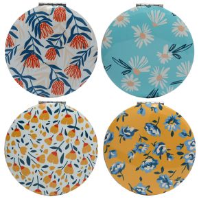 Miroir de Poche Pick of the Bunch - Fleurs Pivoines, Marguerites, Boutons d'Or, Protéas Miroir de Poche Pick of the Bunch - Fleurs Pivoines, Marguerites, Boutons d'Or, Protéas