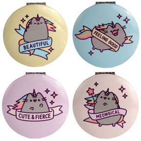 Miroir de Poche Pusheen Pusheenicorn - Chat Licorne Miroir de Poche Pusheen Pusheenicorn - Chat Licorne
