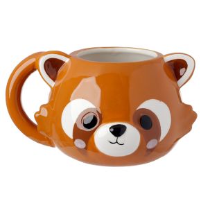 Mug en Céramique Adoramals - Tête de Panda Roux Mug en Céramique Adoramals - Tête de Panda Roux