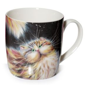 Mug en Porcelaine Kim Haskins - Chat Ecaille de Tortue Arc-en-ciel Mug en Porcelaine Kim Haskins - Chat Ecaille de Tortue Arc-en-ciel