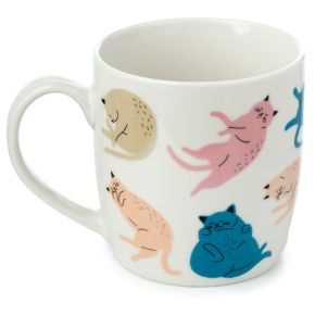 Mug en Porcelaine Cat's Life - Chat Mug en Porcelaine Cat's Life - Chat