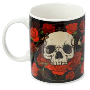 Mug en Porcelaine Skulls & Roses - Crâne Mug en Porcelaine Skulls & Roses - Crâne