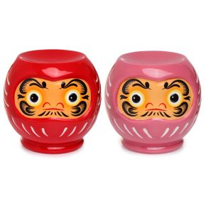 Brûleur à Huile - Poupée Japonaise Daruma Brûleur à Huile - Poupée Japonaise Daruma