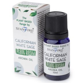 Huile Aromatique à Base de Plantes Stamford - Sauge Blanche de Californie 10ml 46501 Huile Aromatique à Base de Plantes Stamford - Sauge Blanche de Californie 10ml 46501