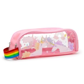 Trousse Transparente Unicorn Magic - Licorne Trousse Transparente Unicorn Magic - Licorne