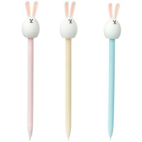 Stylo à Mine Fine Adoramals - Lapin Blanc Stylo à Mine Fine Adoramals - Lapin Blanc