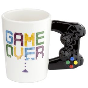 Mug à Anse Décorée - Manette de Console Vidéo GAME OVER Mug à Anse Décorée - Manette de Console Vidéo GAME OVER