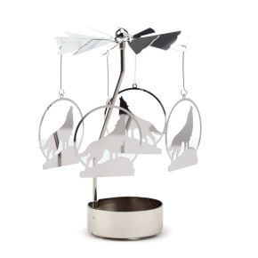 Bougeoir Carrousel Loup hurlant Bougeoir Carrousel Loup hurlant