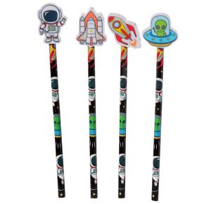 Crayon avec Embout Gomme Hello Space - Espace Crayon avec Embout Gomme Hello Space - Espace