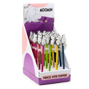 Crayon Embout Décoratif PVC Moomin - Moumines Crayon Embout Décoratif PVC Moomin - Moumines