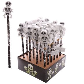 Crayon avec Embout Gomme - Squelette Crayon avec Embout Gomme - Squelette