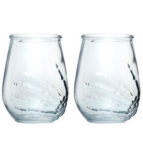 Lot de 2 Verres - Main de Squelette Lot de 2 Verres - Main de Squelette