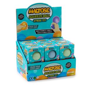 Squeezy Balle Anti stress phosphorescente en Maltose Squeezy Balle Anti stress phosphorescente en Maltose
