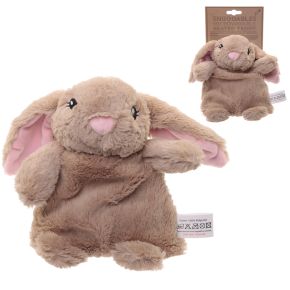 Bouillotte Micro-ondable Peluchée Snuggables - Lapin Bouillotte Micro-ondable Peluchée Snuggables - Lapin