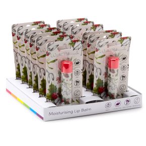 Baume à Lèvres en Stick Winter Botanicals Noël Fleuri - Parfum Cerise Baume à Lèvres en Stick Winter Botanicals Noël Fleuri - Parfum Cerise