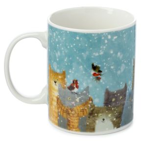 Mug en Porcelaine Jan Pashley - Chats en Hiver Mug en Porcelaine Jan Pashley - Chats en Hiver